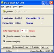 DialupMon screenshot